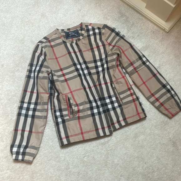 Burberry Tan Plaid Jacket - Picture 13 of 14